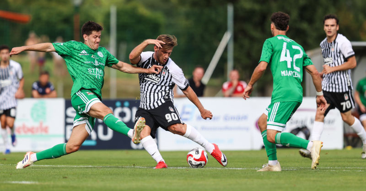 Beşiktaş, Mattersburg'u 1-0 mağlup etti; Salih Özcan kampa katıldı