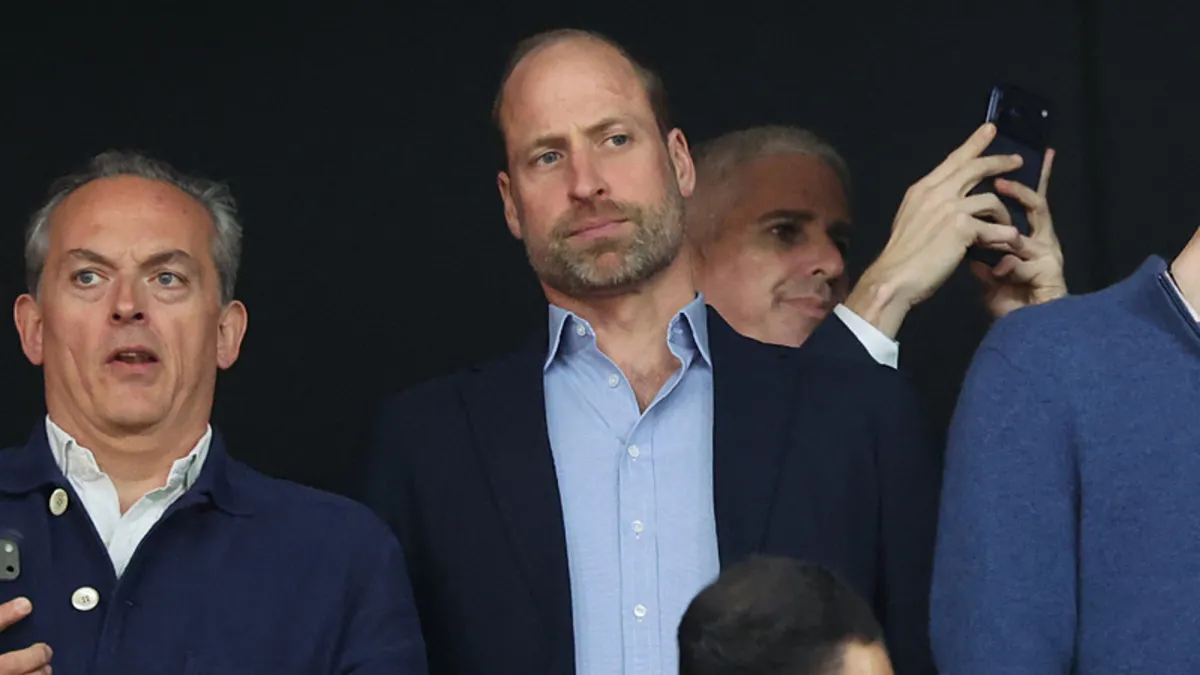 Galler Prensi William, Beşiktaş Park'ta UEFA Finalini İzliyor