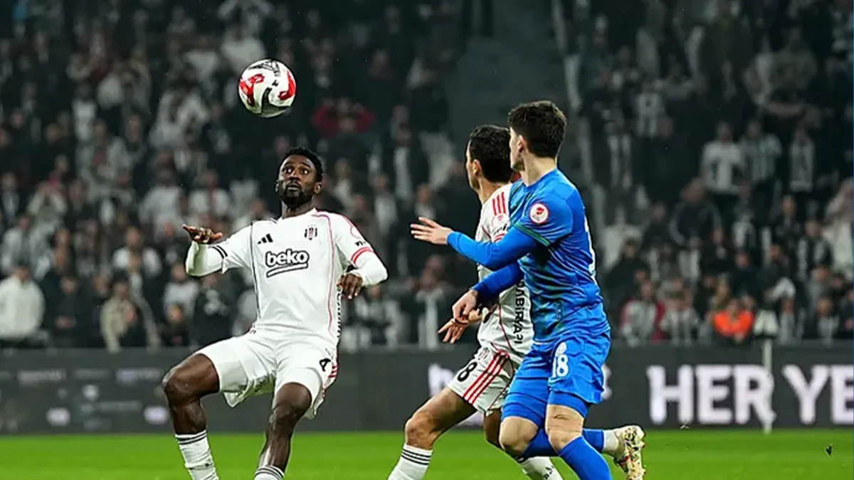 Süper Lig'de Rizespor, Beşiktaş'ı Konuk Ediyor