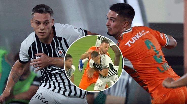 Beşiktaş, Alanyaspor ile maçta hakem kararlarına tepki gösterdi