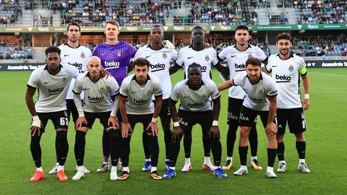 Beşiktaş, Kauno Zalgiris'e 1-0 mağlup oldu ama UEFA Avrupa Ligi'nde yoluna devam etti