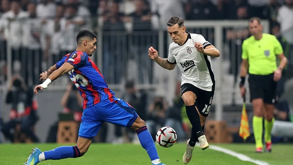 Beşiktaş-Crystal Palace maçının golleri! 2-2 berabere kaldı