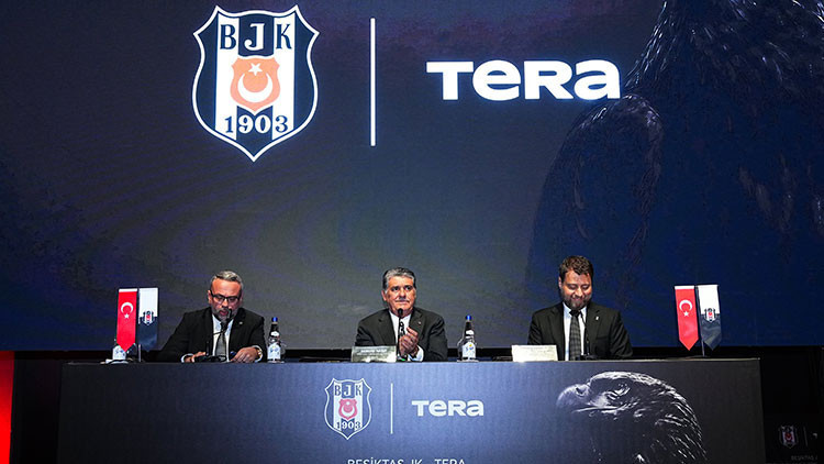 Beşiktaş'ın yeni forma sponsoru Tera Holding oldu!