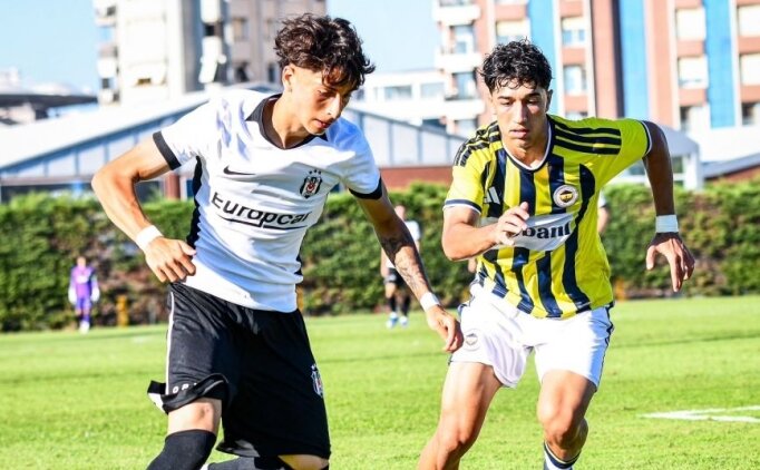 Beşiktaş 19 Yaş Altı Takımı, Fenerbahçe'yi 2-1 mağlup ederek derbiden galip ayrıldı