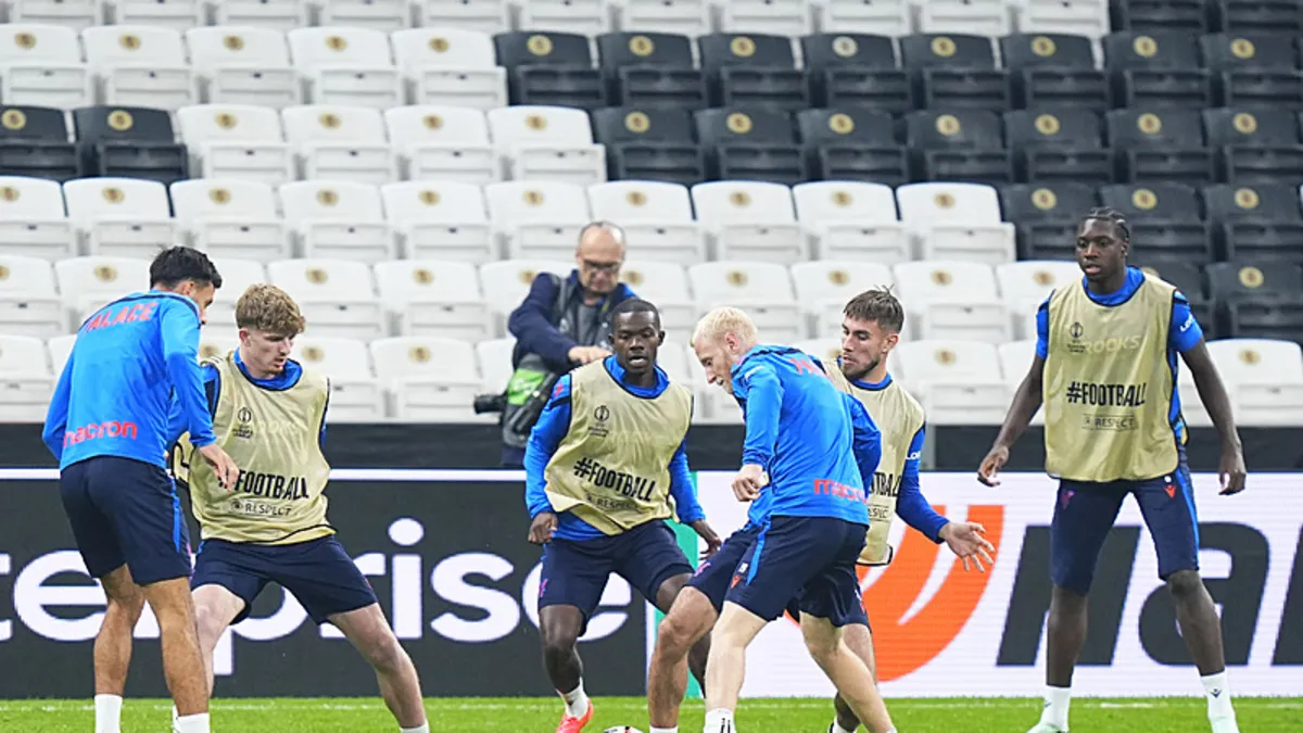 Crystal Palace, Beşiktaş maçı için hazırlıklarını tamamladı