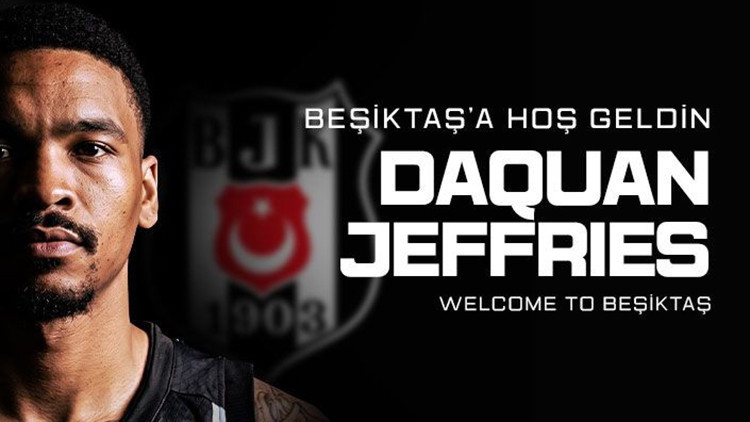 Beşiktaş, DaQuan Jeffries ile Anlaşma Sağladı