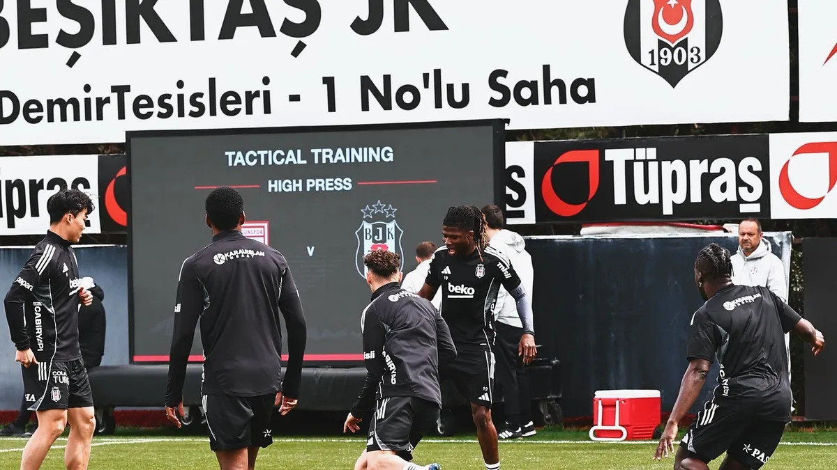 Beşiktaş, Samsunspor Maçı İçin Hazırlıklarını Sürdürüyor!