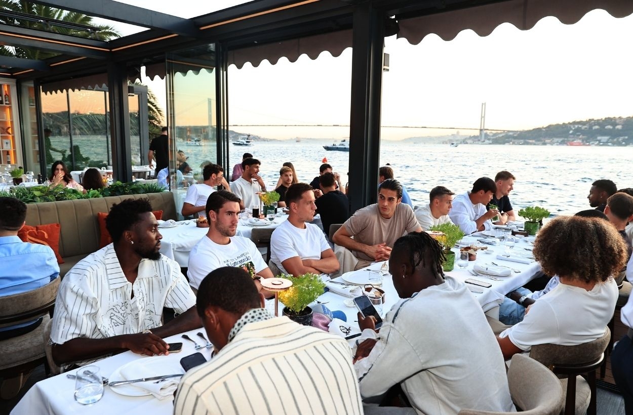 Beşiktaş, Vincenzo Italiano'nun ev sahipliğinde akşam yemeğinde buluştu