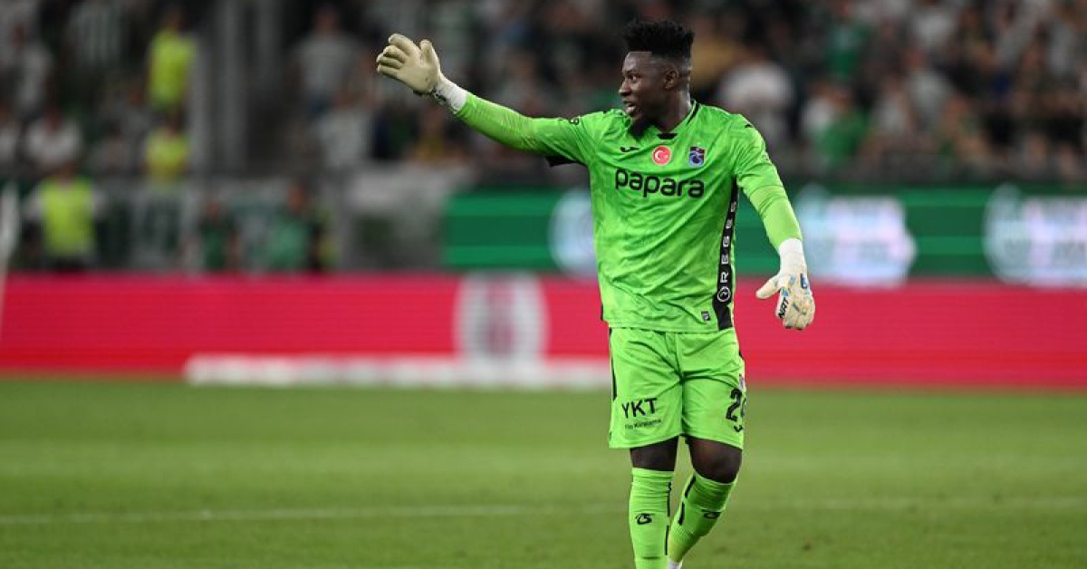 Andre Onana, Trabzonspor'un kalecileri arasında zirvede!