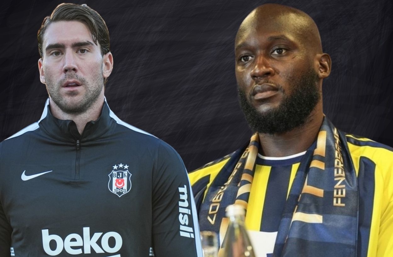 Fenerbahçe-Beşiktaş derbisi öncesi Lukaku ve Vlahovic kıyaslandı