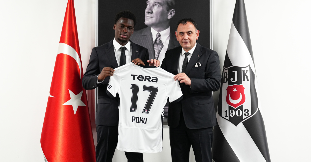 Beşiktaş, Ernest Poku'yu kiralık olarak kadrosuna kattı