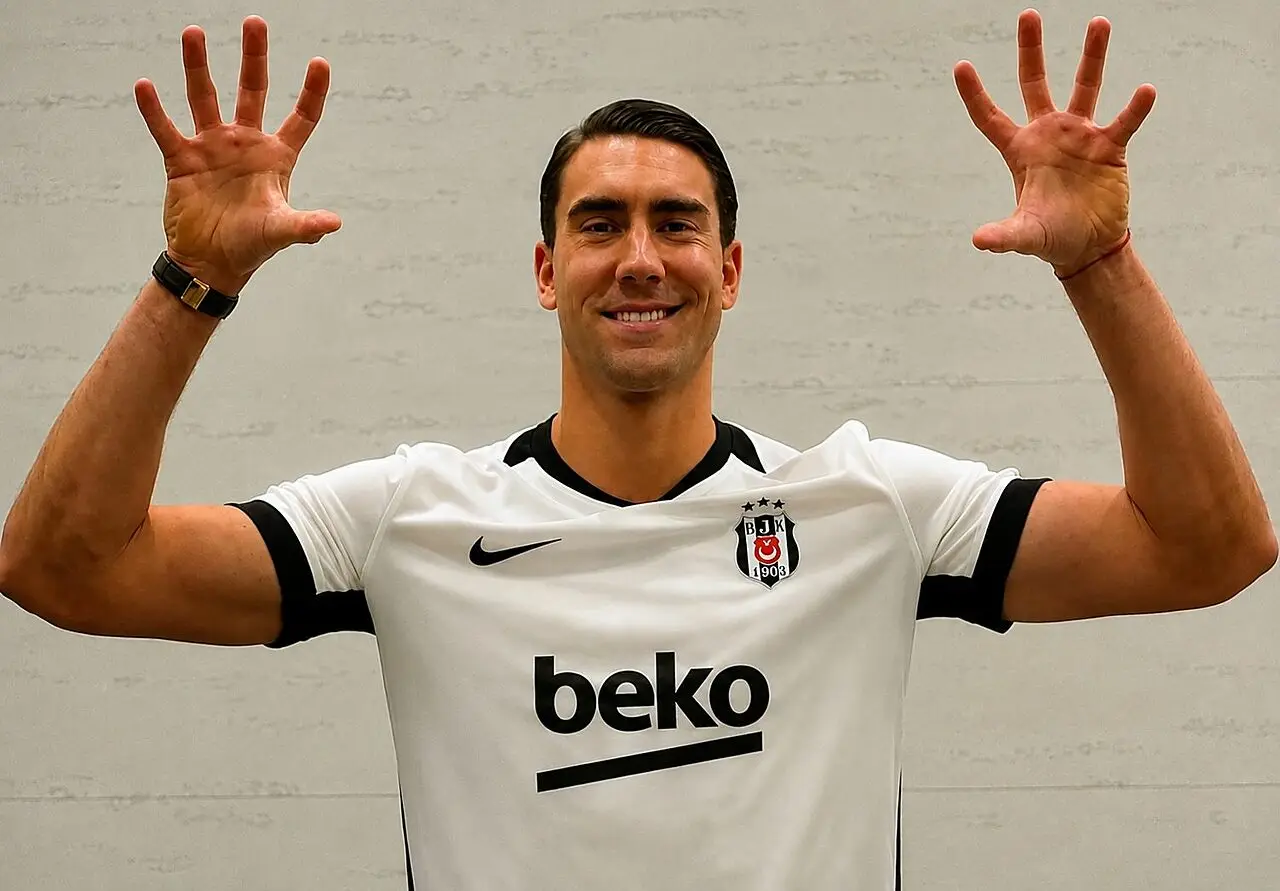 Vlahovic'e Disiplin Cezası: Beşiktaş'tan Sert Tepki