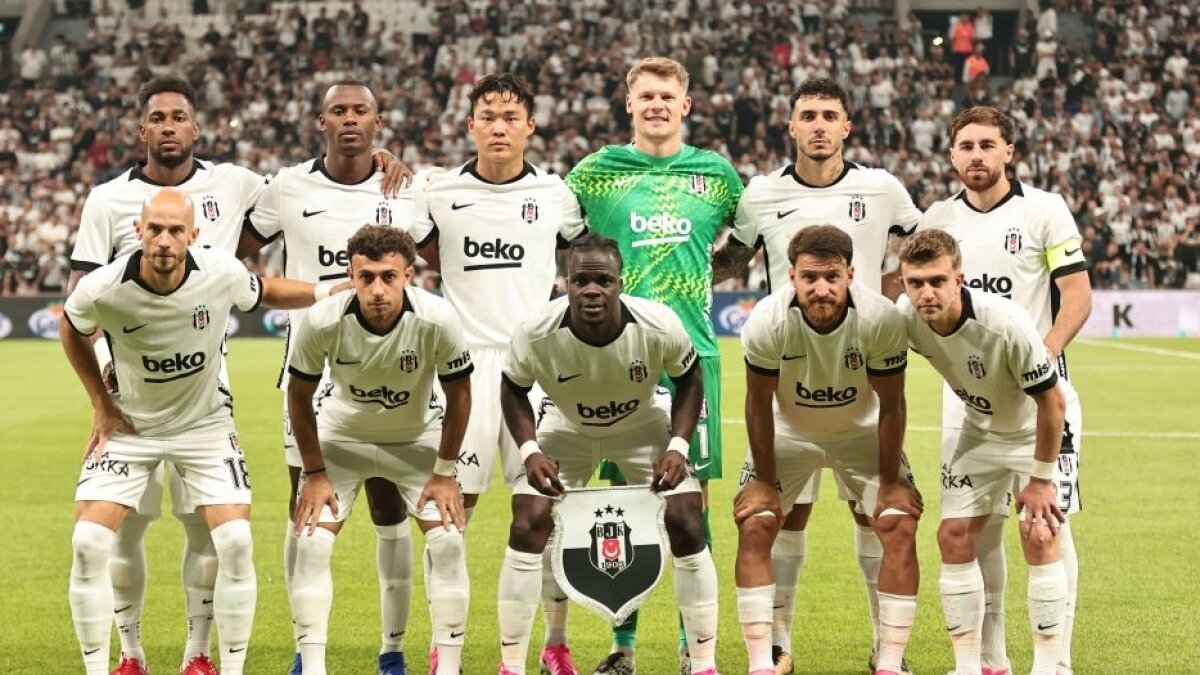 Beşiktaş'ın Midtjylland Maçı Kadrosu Belli Oldu