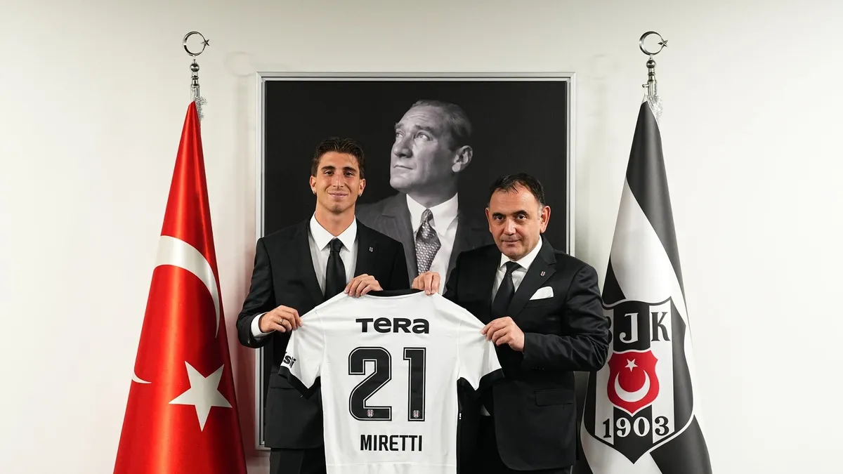 Beşiktaş, Fabio Miretti'yi Kiralık Olarak Kadrosuna Kattı