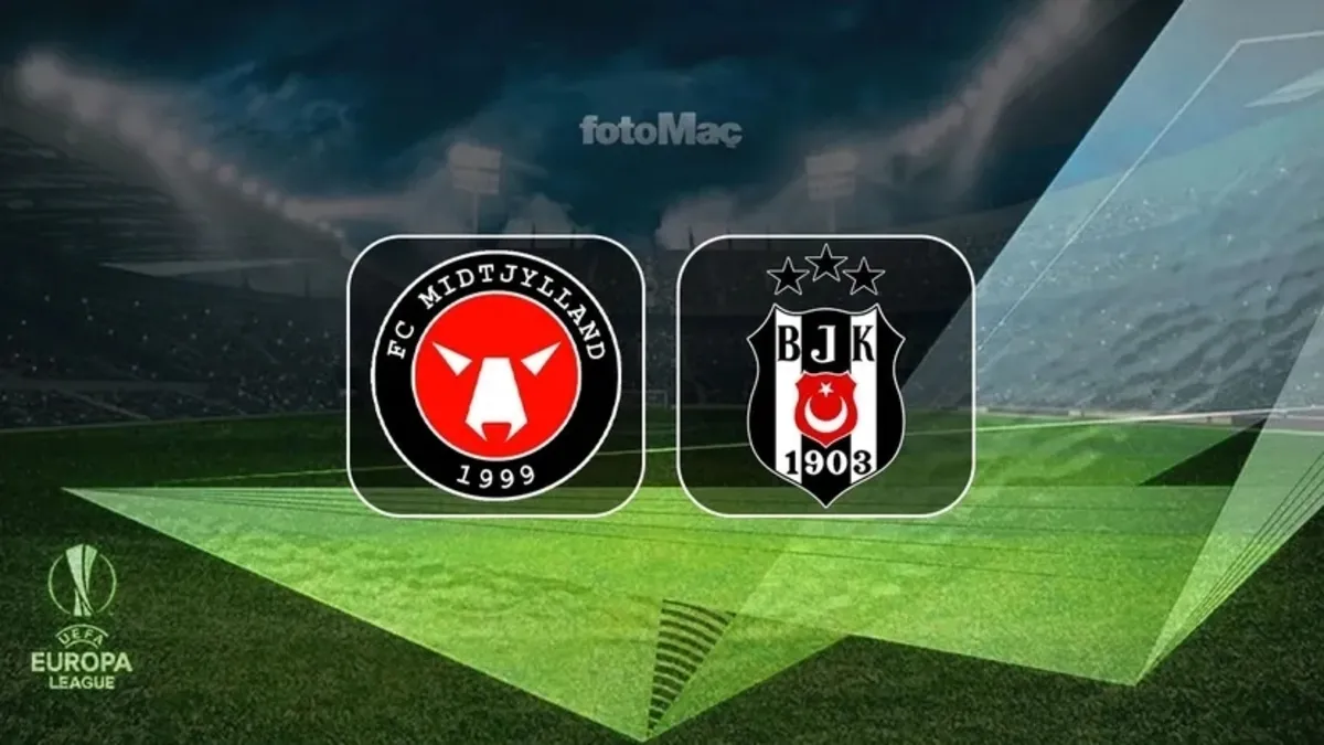 Beşiktaş, Midtjylland ile kritik maça çıkıyor: Saat 20.00'de!