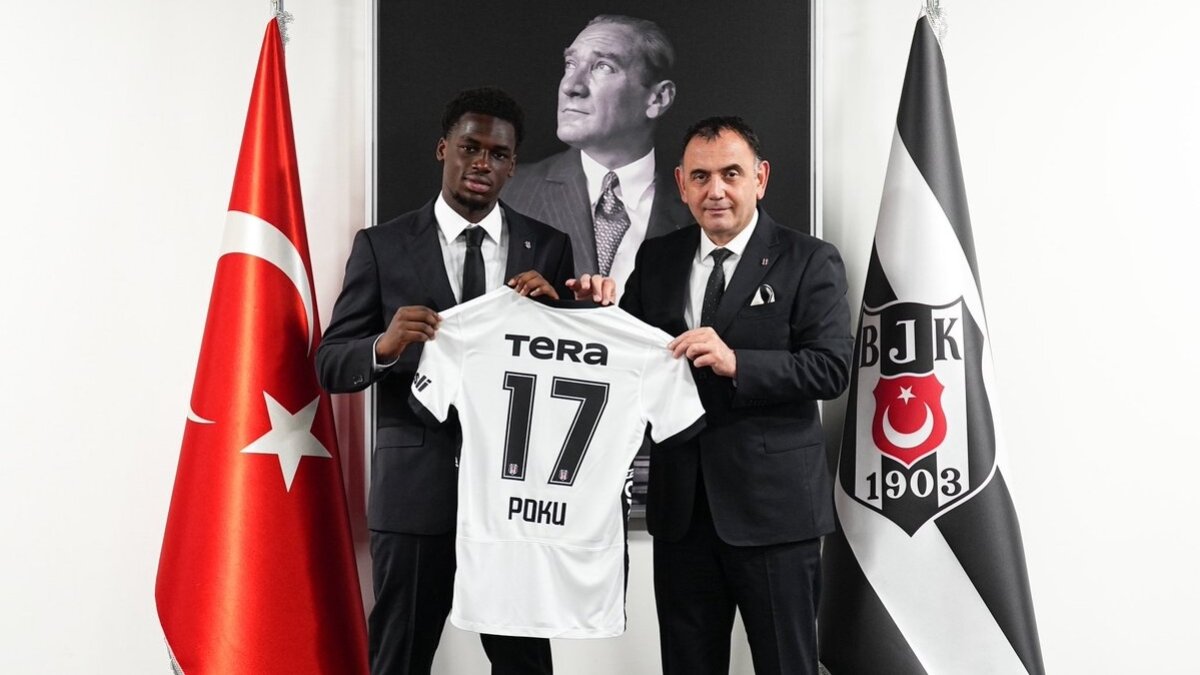 Beşiktaş, Ernest Poku'yu kiralık olarak kadrosuna kattı