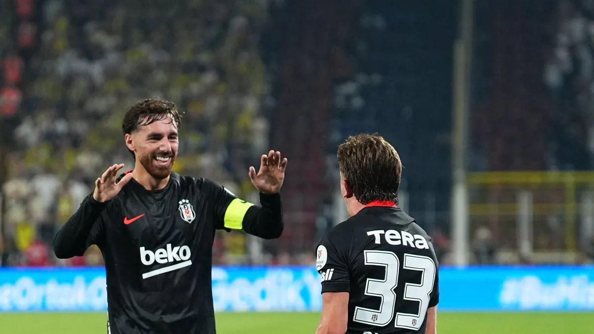 Beşiktaş, Fenerbahçe'yi 2-1 mağlup etti! Orkun Kökçü'den çarpıcı açıklamalar
