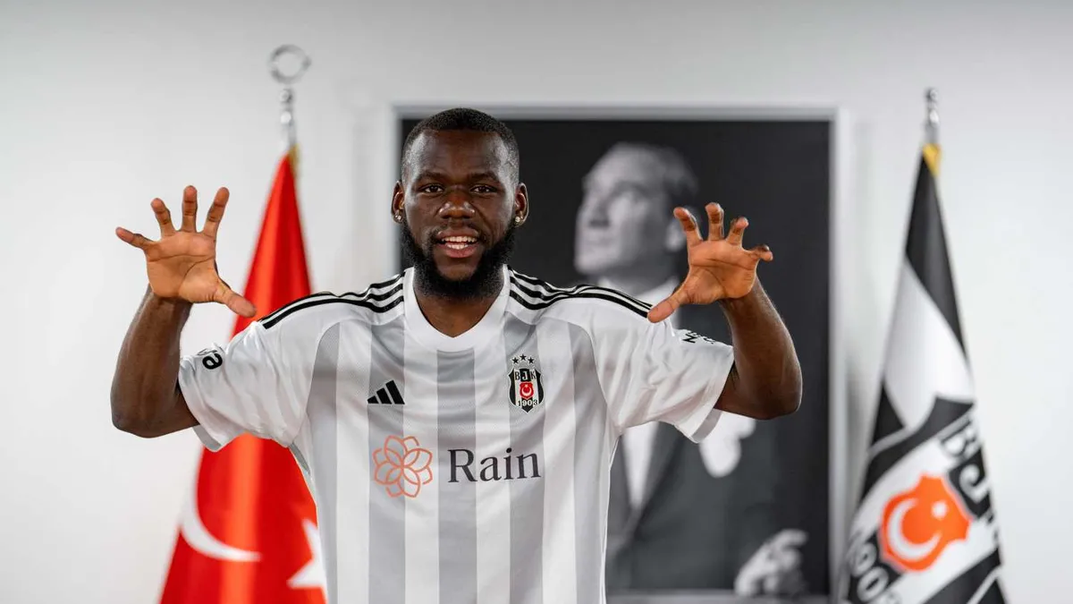 Beşiktaş'ta Jean Onana ile sözleşme feshedildi!