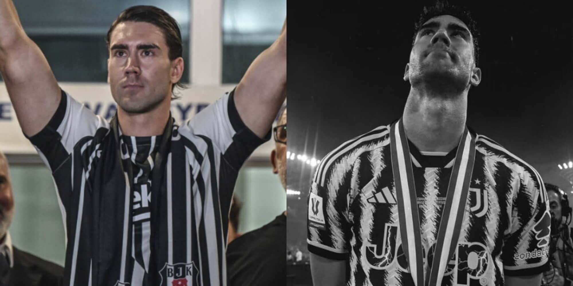Dusan Vlahovic Beşiktaş'a transfer oldu: Juventus'a veda mesajı