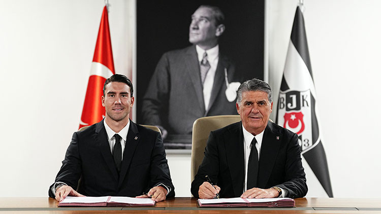 Beşiktaş, Dusan Vlahovic ile 3 Yıllık Sözleşme İmzaladı