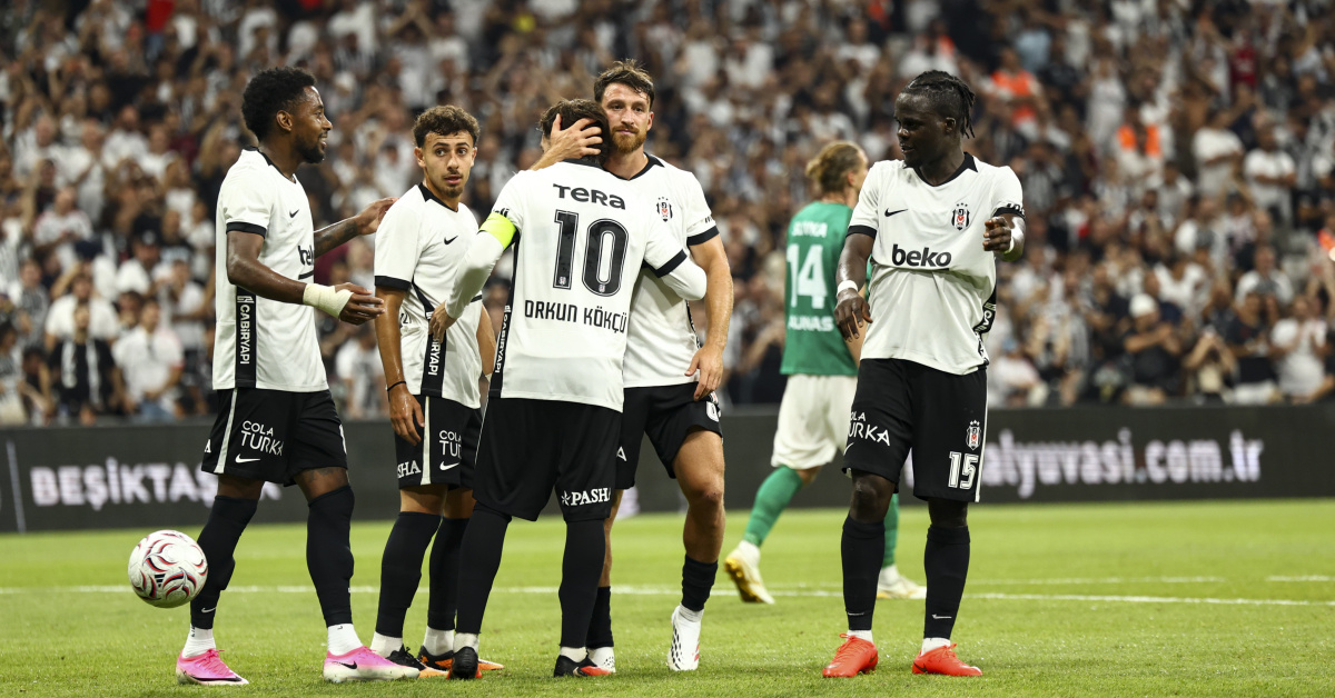 Beşiktaş, Kauno Zalgiris'i 3-0 yenerek Avrupa Ligi'nde büyük avantaj sağladı