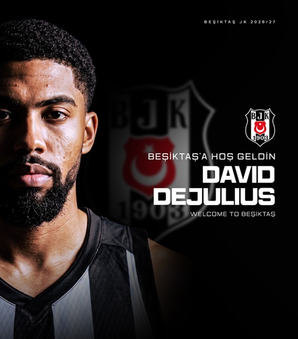 Beşiktaş, David DeJulius'un UCAM Murcia ile sözleşmesinin devam ettiğini duyurdu