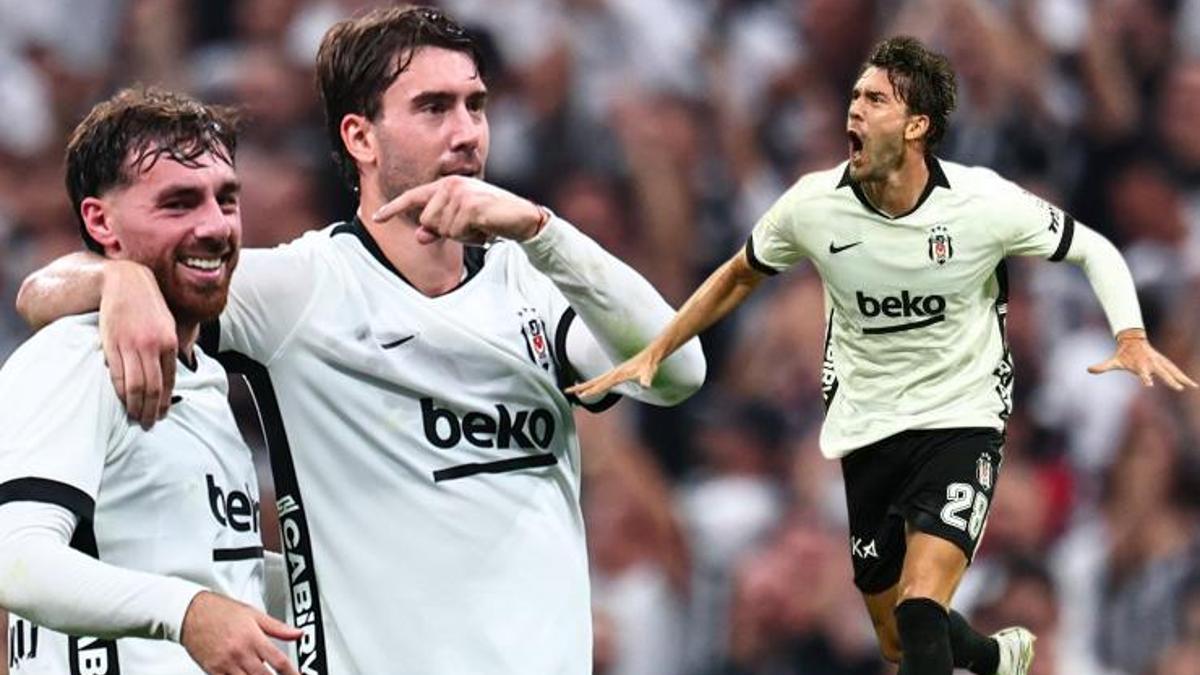 Vlahovic, Beşiktaş'ta Mario Gomez'i Aratmadı: Hat-trick Yaptı!