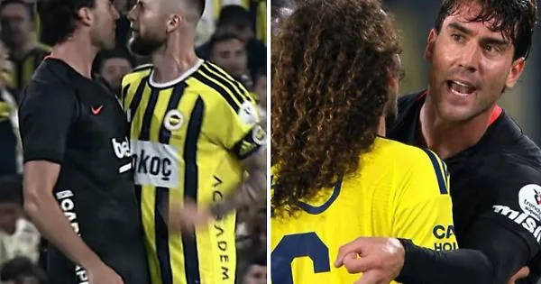 Vlahovic ve Skriniar arasında gergin anlar: Beşiktaş derbiyi kazandı