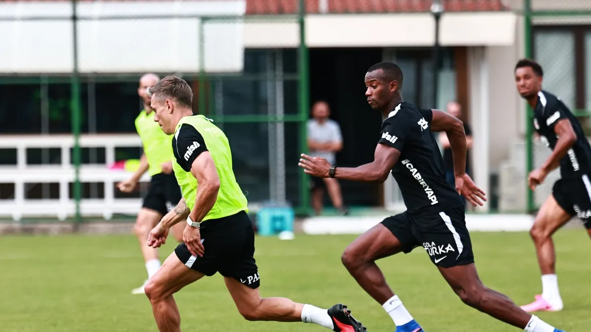 Beşiktaş, Hradec Kralove maçı hazırlıklarına devam ediyor