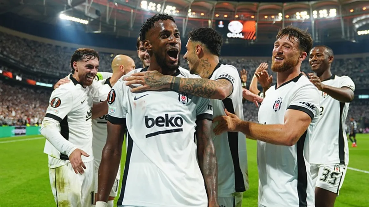 Beşiktaş, Marsilya'yı 4-1 ile geçerek Avrupa Ligi'ne galibiyetle başladı