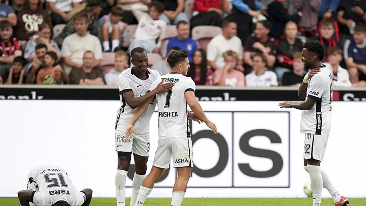 Rashica, Beşiktaş'a Hızla Etki Etti!