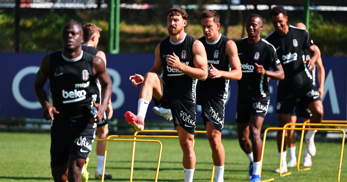 Beşiktaş, Midtjylland Maçı Hazırlıklarını Tamamladı