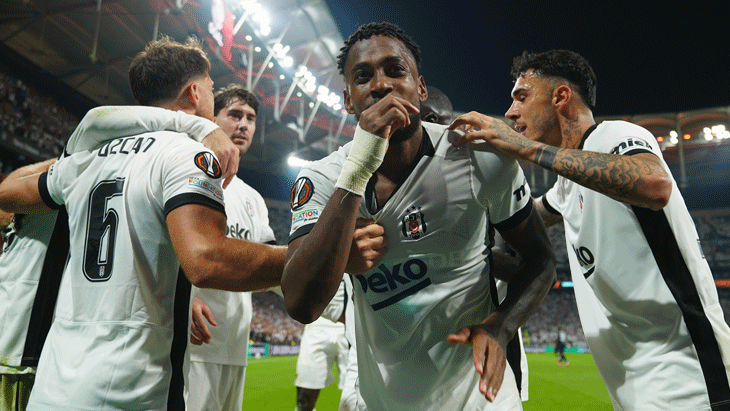 Beşiktaş, Marsilya'yı 4-1 ile geçerek Avrupa'ya 3 puanla başladı