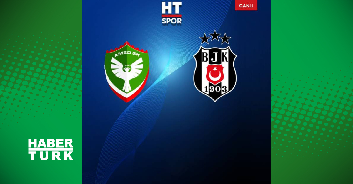 Amed Sportif Faaliyetler - Beşiktaş Maçında İlk Yarı Sonucu 2-0