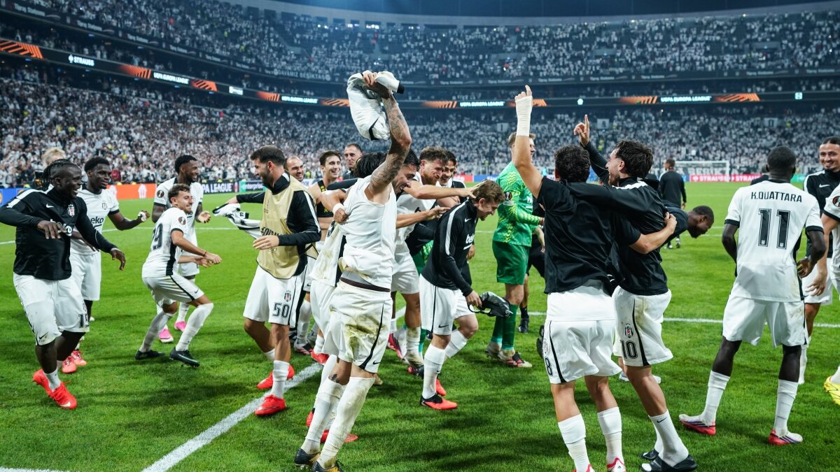 Beşiktaş, Olimpik Marsilya'yı 4-1 yenerek Avrupa Ligi'ne 3 puanla başladı